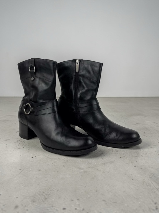 Harley-Davidson Shoes - Harley Davidson Black Leather Riding Boots Women’s Size 7 D85397